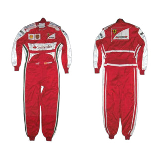 Fernando Alonso 2013 Embroidered Replica Race Suit Formula 1 Team Ferrari