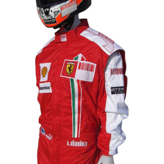 Kimi Räikkönen 2009 Embroidered Race Suit Formula One Team Scuderia Ferrari