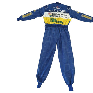 Michael Schumacher 1995 Embroidered Replica Race Suit Formula One Team Benetton-Renault