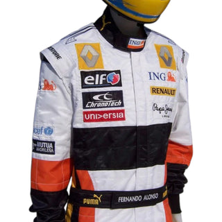 Fernando Alonso 2008 Renault F1 Race Suit