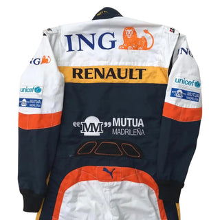 Fernando Alonso 2008 Renault F1 Race Suit