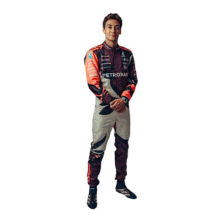 2025 George Russell Mercedes Petronas F1 Race Suit - Miami GP