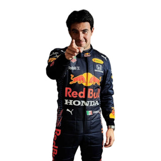 Sergio Perez 2021 Oracle Red Bull Racing F1 Team Race Suit