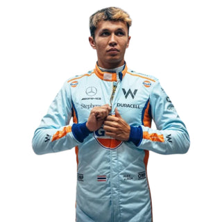 Alex Albon 2023 Gulf Racing Suit - Singapore GP