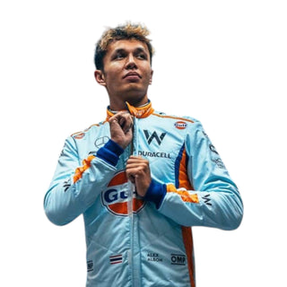 Alex Albon 2023 Gulf Racing Suit - Singapore GP