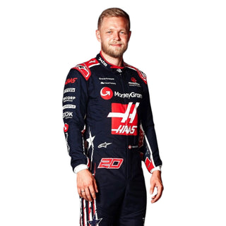 Kevin Magnussen 2023 Haas F1 Race Suit - United States Grand Prix
