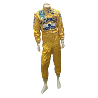 Ayrton Senna 1987 Formula 1 Team Camel Race Suit