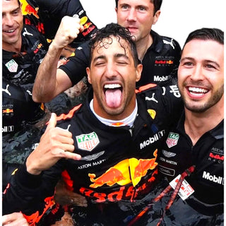 2018 Daniel Ricciardo Red Bull Formula 1 Race Suit