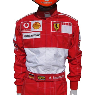 2006 Michael Schumacher Hungarian GP Scuderia Ferrari F1 Suit