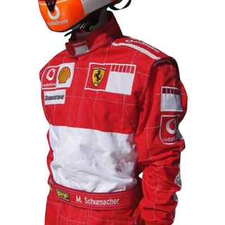 2006 Michael Schumacher Hungarian GP Scuderia Ferrari F1 Suit