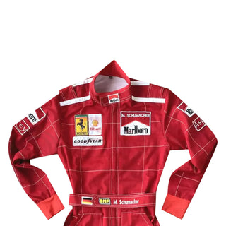 Michael Schumacher 1996 Replica Racing Suit - Ferrari F1