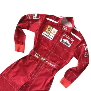 Michael Schumacher 1996 Replica Racing Suit - Ferrari F1