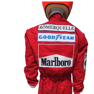 1976 Niki Lauda F1 Team Ferrari Embroidery Race Suit Replica
