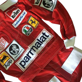 1976 Niki Lauda F1 Team Ferrari Embroidery Race Suit Replica