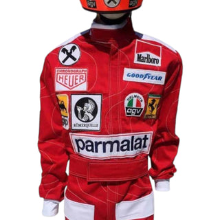 1976 Niki Lauda F1 Team Ferrari Embroidery Race Suit Replica