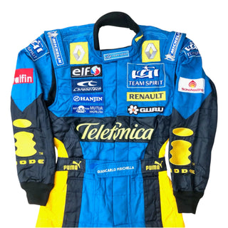 Fernando Alonso 2006 F1 Renault Racing Suit Replica - Embroidery