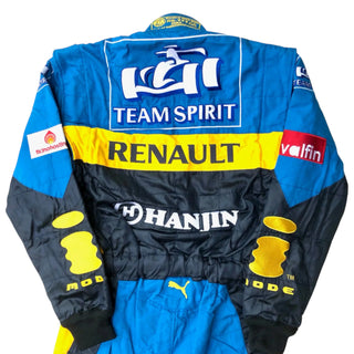 Fernando Alonso 2006 F1 Renault Racing Suit Replica - Embroidery