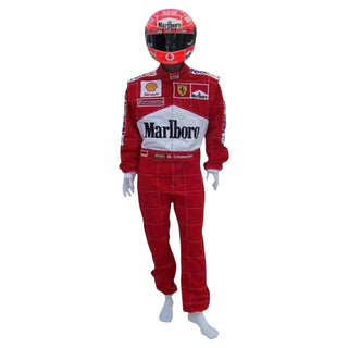 Michael Schumacher 2001 Ferrari F1 Racing Suit - Marlboro