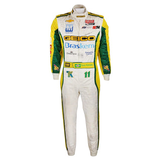 2012 Tony Kanaan Signed Race Suit - IndyCar KV Racing