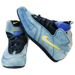 Signed IndyCar Boots - Patrick Carpentier Team Players Race