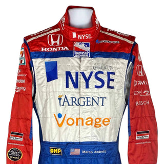 2007 Marco Andretti Signed Nashville Race Andretti Green Racing IndyCar Suit