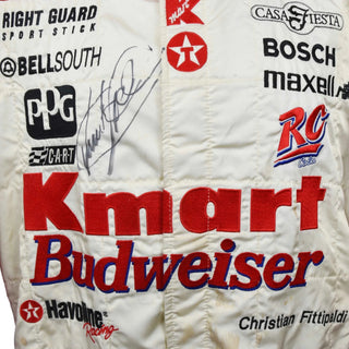 1997 Christian Fittipaldi Signed Race Newman-Haas Momo IndyCar Suit