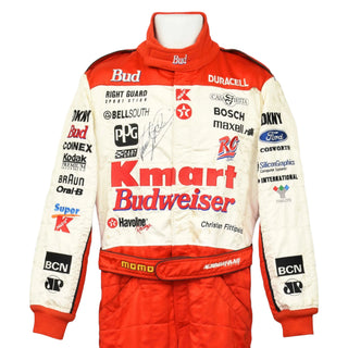 1997 Christian Fittipaldi Signed Race Newman-Haas Momo IndyCar Suit