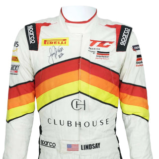 2021 Lindsay Brewer Signed Race Touring Car America First Professional Suit