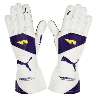 Puma Purple Race Gloves - W Series Apparel