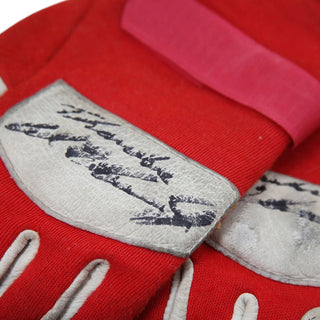 Autographed Al Unser Jr. Race Team Penske IndyCar Gloves
