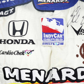 Signed 2008 Ed Carpenter Menards IndyCar Suit