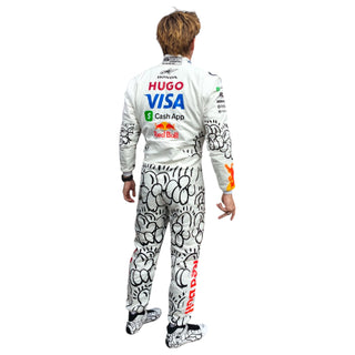 2025 Visa Cash App Racing Bulls Formula One Driver Race Suit - British GP