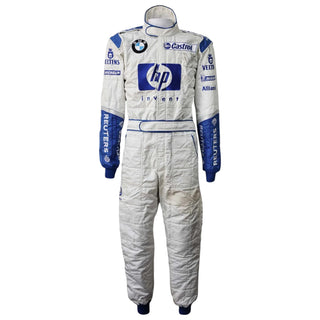 Rare 2003 Juan Pablo Montoya Signed Race BMW Williams F1 Suit