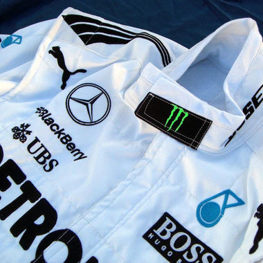 Mercedes AMG Petronas Lewis Hamilton 2015 F1 Replica Racing Suit - Rustle Racewears