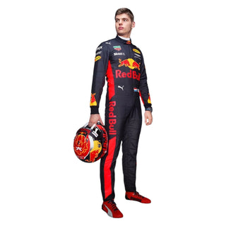 2017 Max Verstappen Race Red Bull F1 Suit