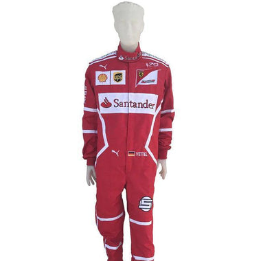 Sebastian Vettel 2017 F1 Replica Racing Suit - Rustle Racewears
