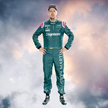 Sebastian Vettel 2021 Race Suit Aston Martin F1 Replica - Rustle Racewears