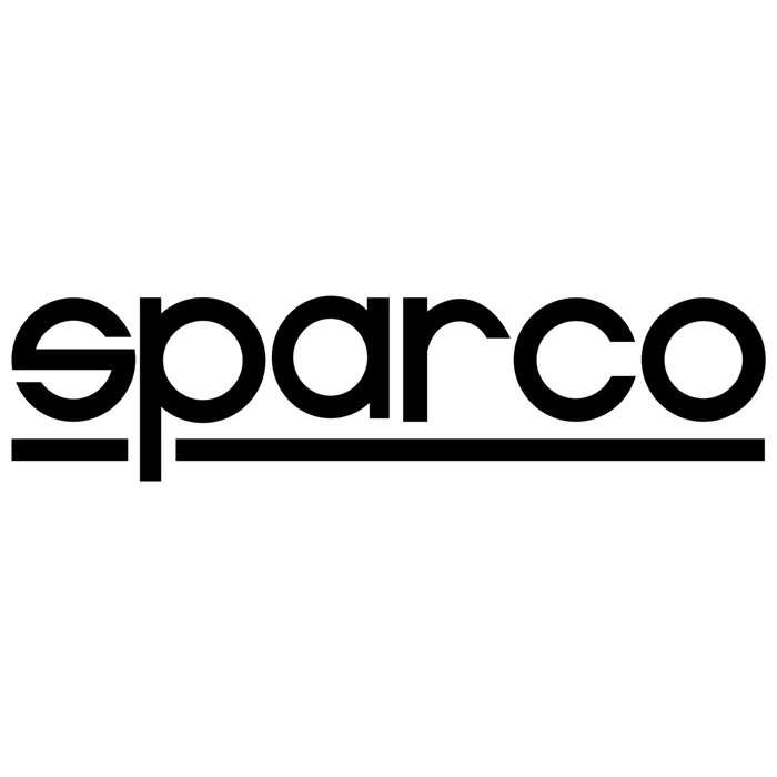 Sparco brand logo in black typography on a white background.