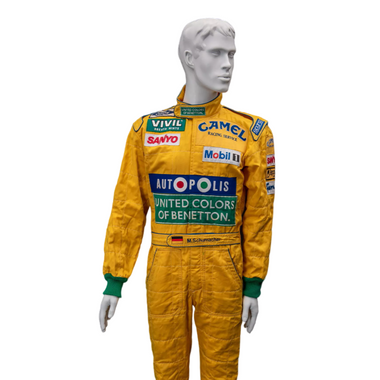 Michael Schumacher 1992 Embroidery racing suit / Benetton F1 Replica Race Suit