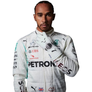 Lewis Hamilton 2019 Mercedes AMG Petronas F1 Replica Race Suit