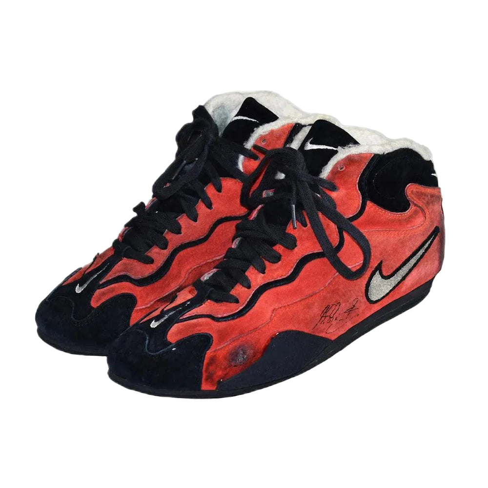 2000-michael-schumacher-race-ferrari-nike-f1-boots-rustle-racewears-1 - Rustle Racewear