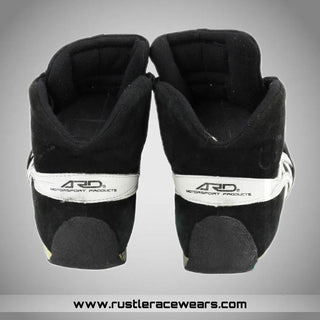 2001-olivier-panis-race-bar-honda-f1-boots-rustle-racewears-4 - Rustle Racewear