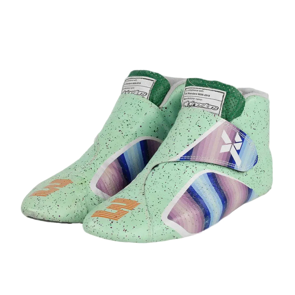 2021 Daniel Ricciardo Race McLaren F1 Boots - Rustle Racewears