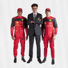 2022 Charles Leclerc Carlos Sainz F1 Ferrari Replica suit Scuderia Ferrari - Rustle Racewears