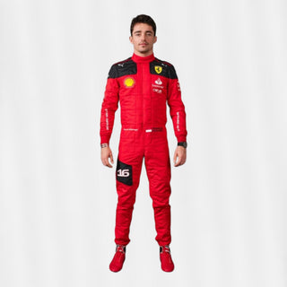 2023 Charles Leclerc Carlos Sainz F1 Race suit Scuderia Ferrari - Rustle Racewears