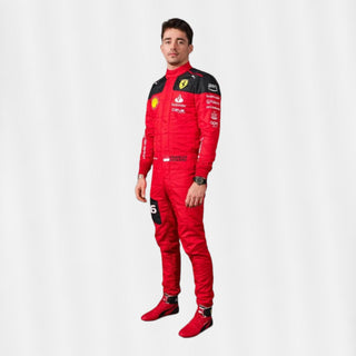 2023 Charles Leclerc Carlos Sainz F1 Race suit Scuderia Ferrari - Rustle Racewears