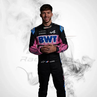 2024 Pierre Gasly Signed Spanish GP Alpine F1 Race Suit Track Racewear