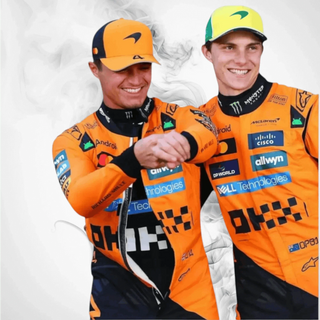 2025 McLaren F1 Team Suit Replica | Lando Norris & Oscar Piastri - Rustle Racegear