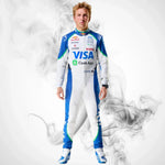 2025 Racing Bulls F1 Driver Costumes | Liam Lawson & Isack Hadjar - Rustle Racegear
