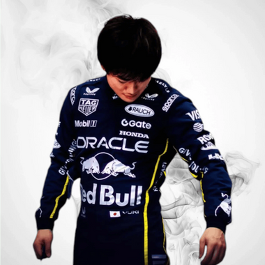 2025 Yuki Tsunoda Red Bull Racing Singapore GP F1 Team Race Suit Track Racewear
